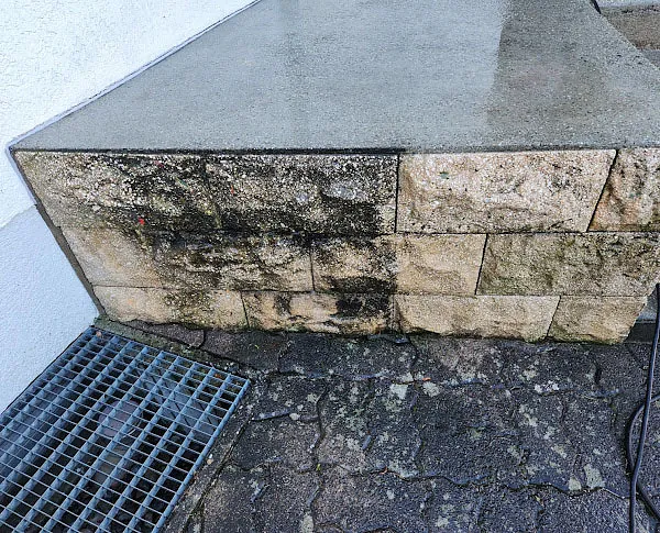 Vorher Nachher Mauer